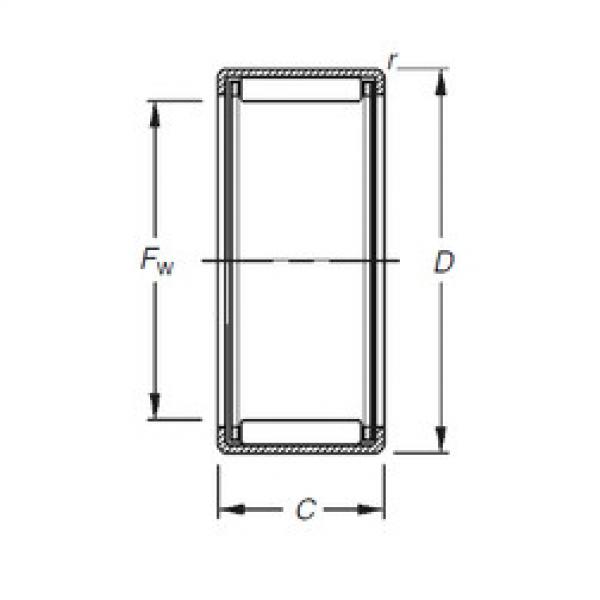 Подшипник HK0608 Timken #1 image