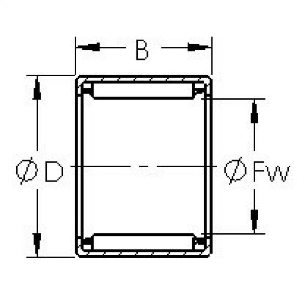 Подшипник HK1616 AST #1 image