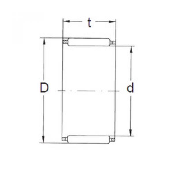 Подшипник K10X13X13 FBJ #1 image