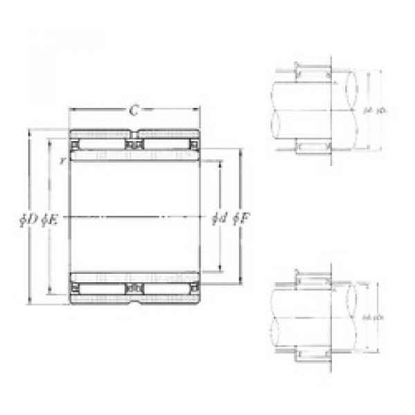 Подшипник NAO-70×100×60ZW NTN #1 image