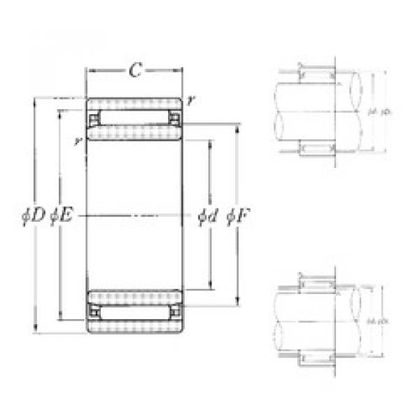 Подшипник NAO-50×68×20 NTN #1 image