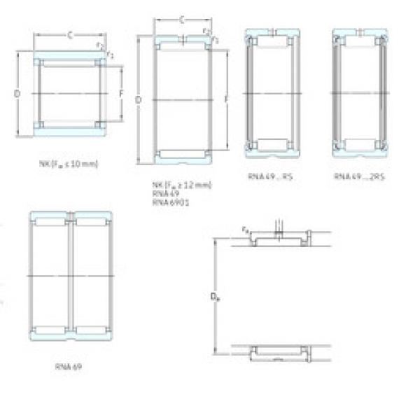 Подшипник RNA4911 SKF #1 image