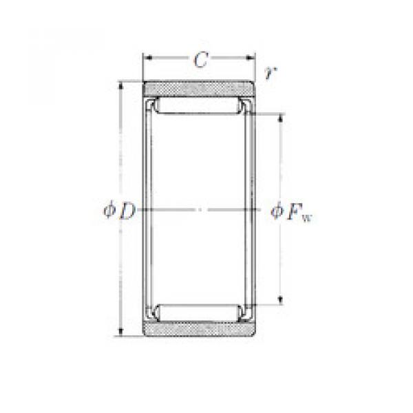 Подшипник RNAF10012030 NSK #1 image