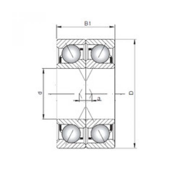 Подшипник 7314 A-UX CX #1 image