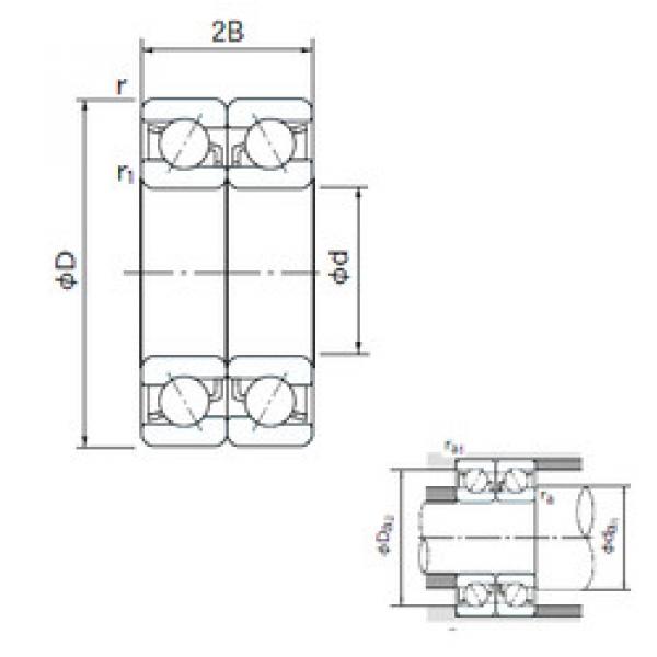 Подшипник 7038CDB NACHI #1 image