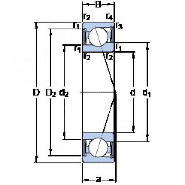 Подшипник S71905 CE/P4A SKF #1 image