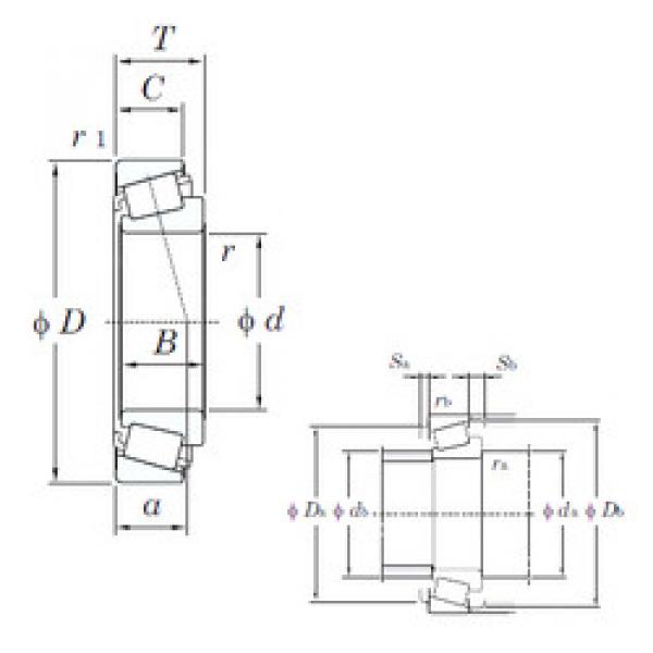 Подшипник T2ED050 KOYO #1 image