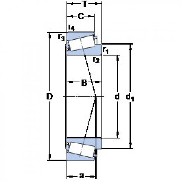 Подшипник 32317 BJ2 SKF #1 image