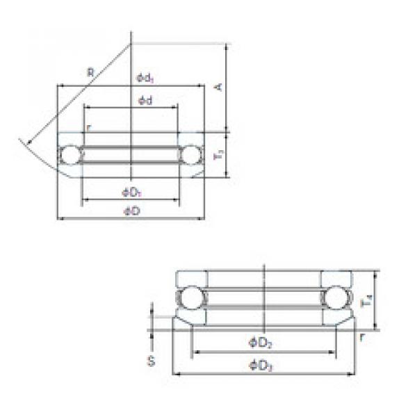 Подшипник 53217U NACHI #1 image