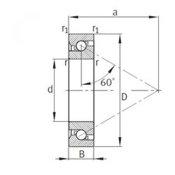 Подшипник BSB025062-T FAG #1 image