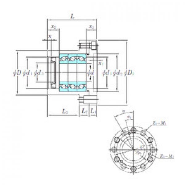 Подшипник BSU3062BDF KOYO #1 image