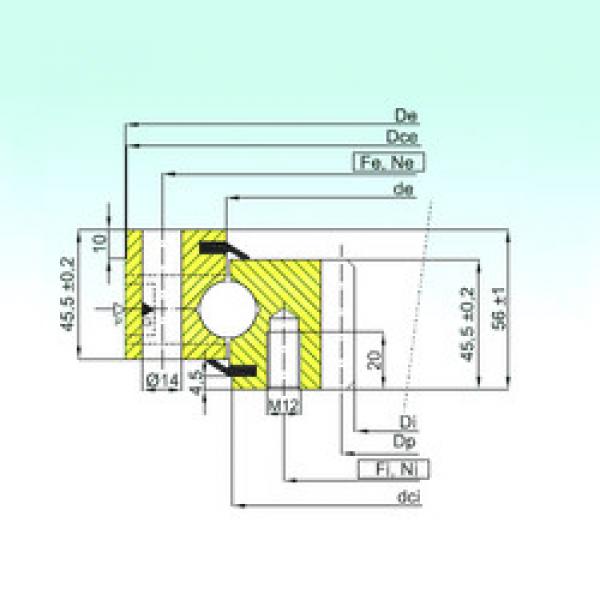 Подшипник ZB1.20.0644.201-2SPTN ISB #1 image