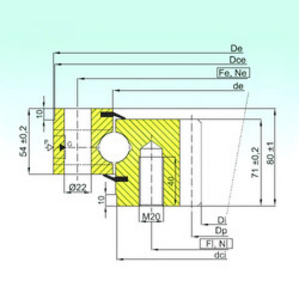 Подшипник ZB1.25.0655.201-2SPTN ISB #1 image