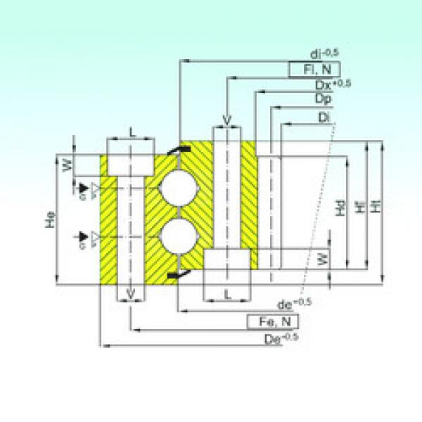 Подшипник ZB2.22.1088.400-1SPPN ISB #1 image