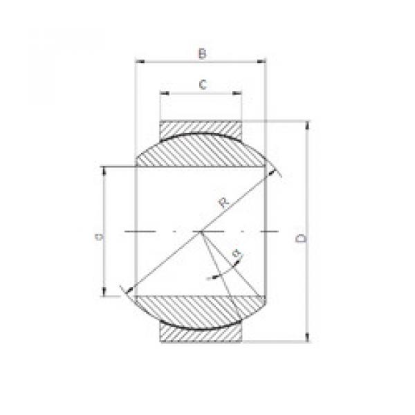 Подшипник GE 025 HCR ISO #1 image