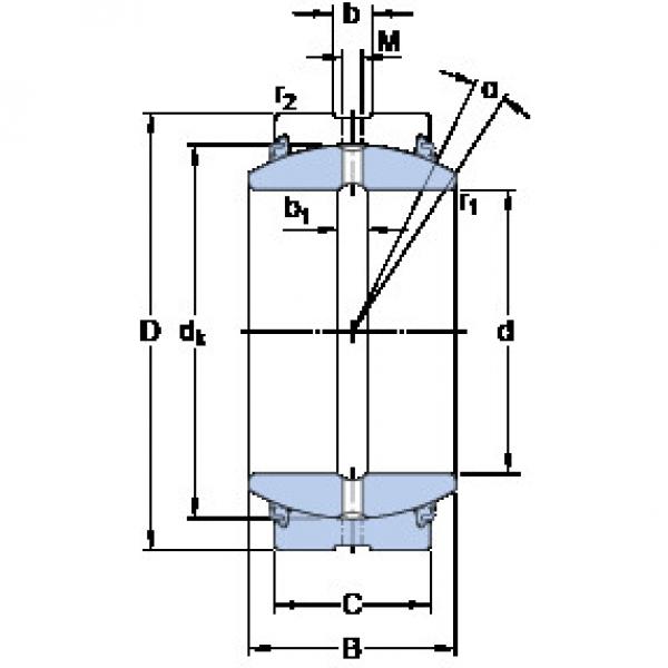 Подшипник GE 300 ESX-2LS SKF #1 image