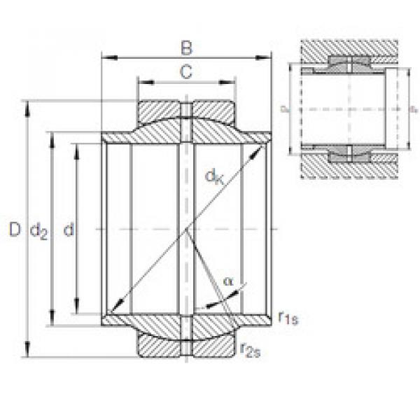 Подшипник GE 110 LO INA #1 image