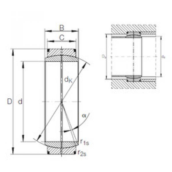 Подшипник GE 500 DO INA #1 image