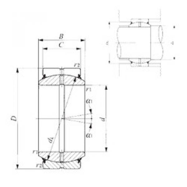 Подшипник GE 17ES-2RS IKO #1 image