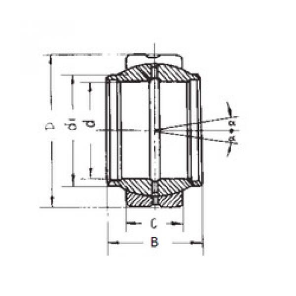 Подшипник GEEW25ES FBJ #1 image