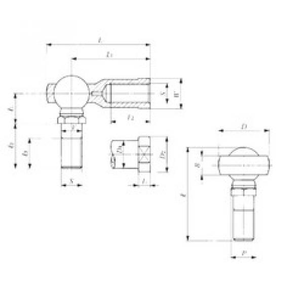 Подшипник LHS 22 IKO #1 image