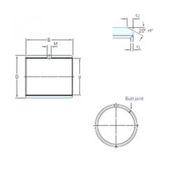 Подшипник PCM 060810 E SKF #1 image