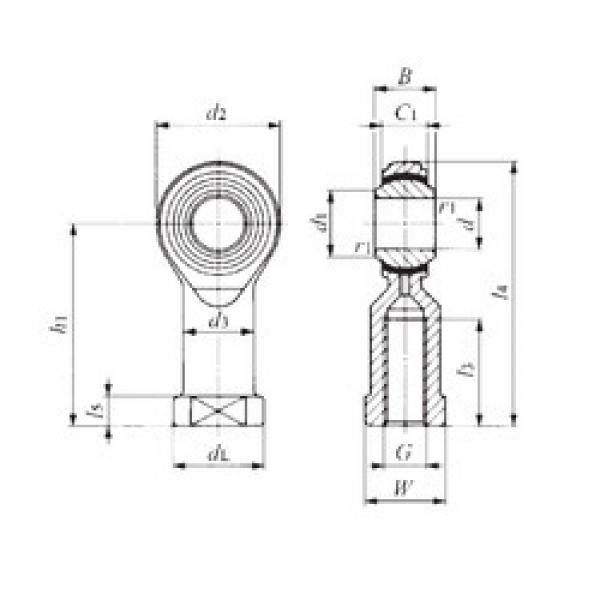 Подшипник PHS 22EC IKO #1 image