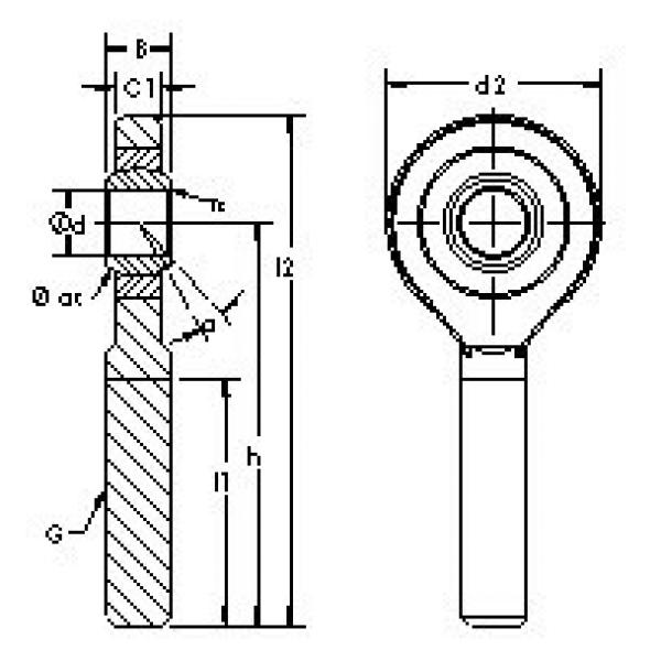 Подшипник SAJK14C AST #1 image