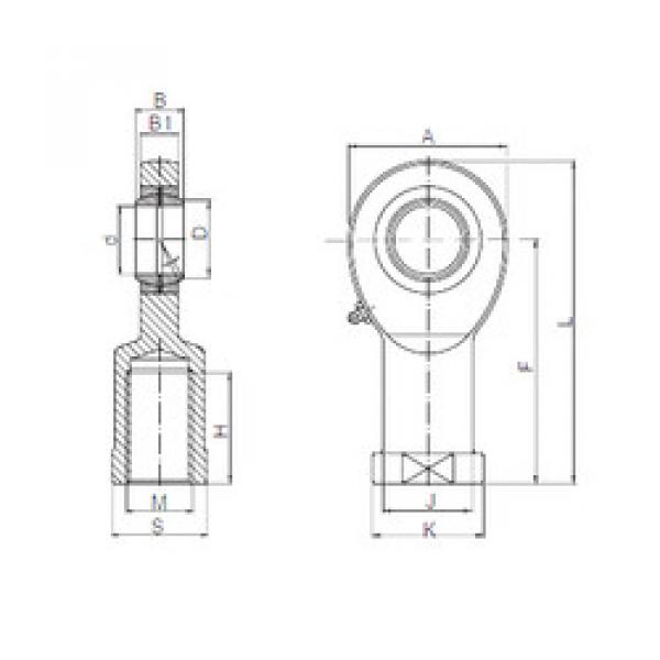 Подшипник SIL 14 CX #1 image