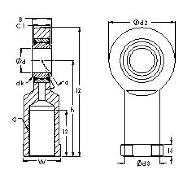 Подшипник SI10E AST #1 image