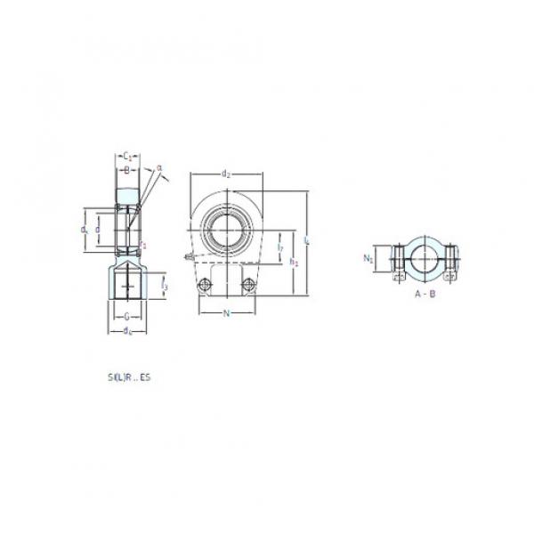 Подшипник SILR 80 ES SKF #1 image