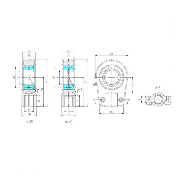 Подшипник SIR60ES-D LS #1 image