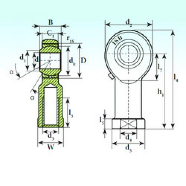 Подшипник TSF 5 ISB #1 image