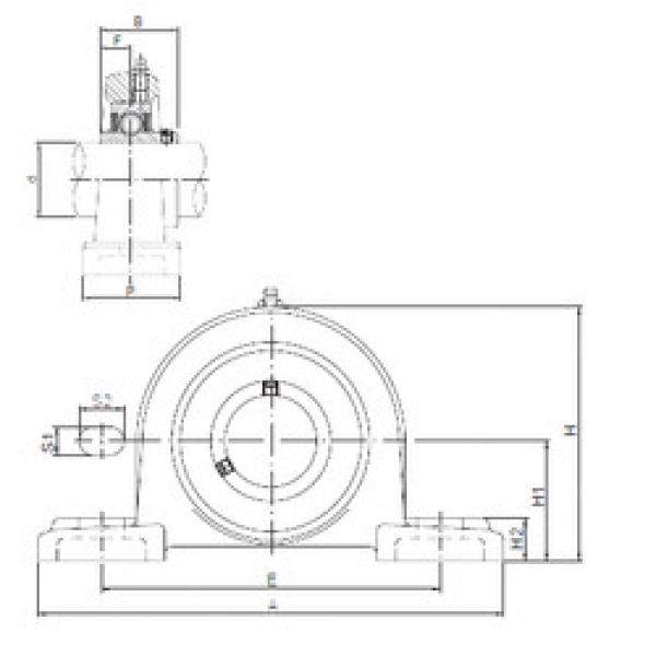 Подшипник UCP218 CX #1 image