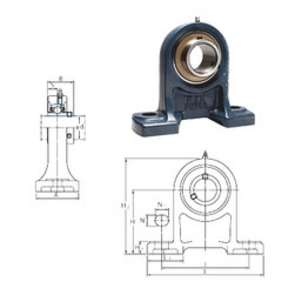 Подшипник UCPH207-23 FYH #1 image