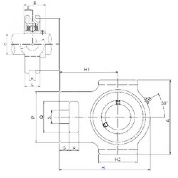 Подшипник UCT213 ISO #1 image