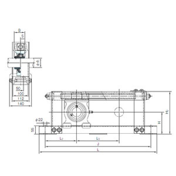 Подшипник UCTU314+WU700 NACHI #1 image