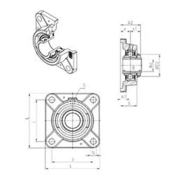 Подшипник UKFE218H SNR #1 image