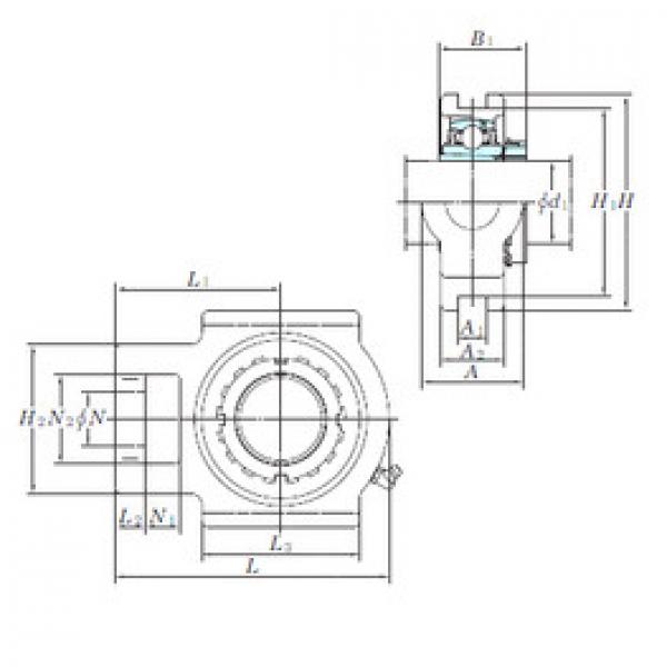 Подшипник UKTX11 KOYO #1 image