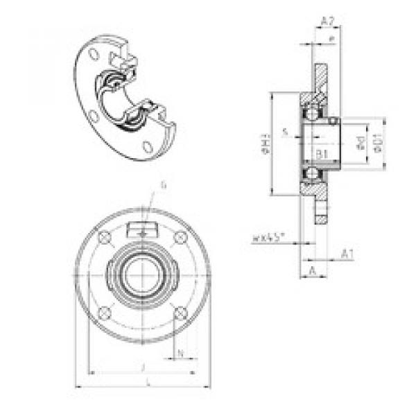 Подшипник USFCE206 SNR #1 image