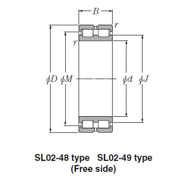 Bearing SL01-4830 #1 image