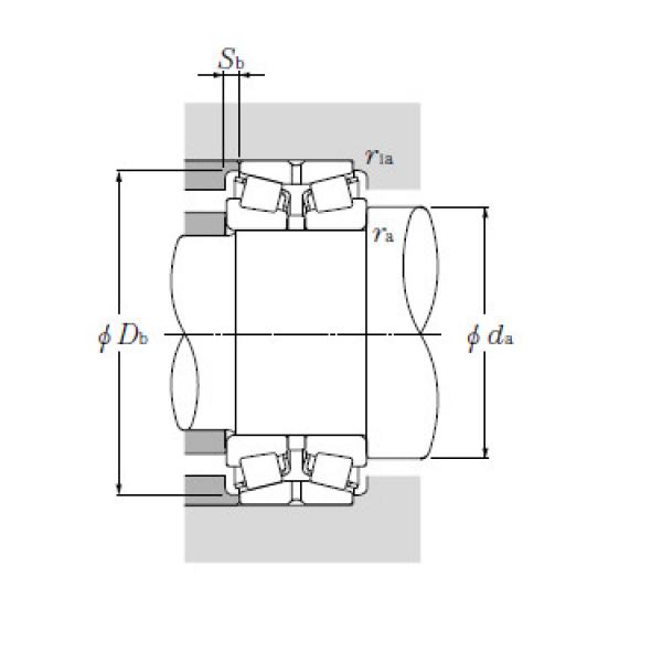 Bearing T-EE640192/640261DG2+A #2 image