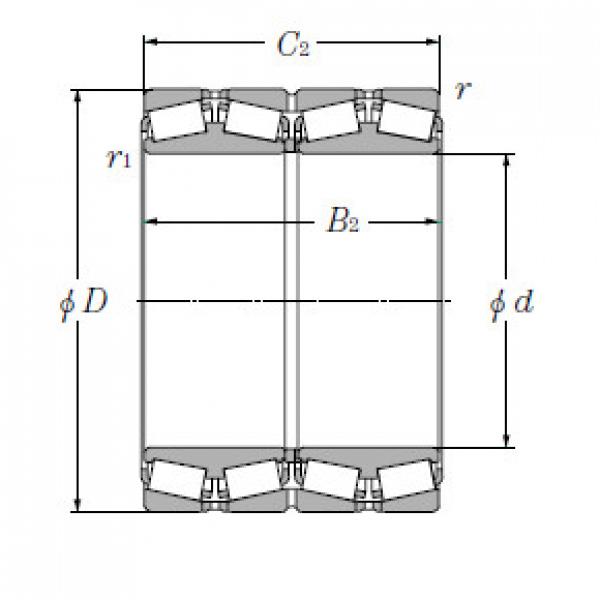 Bearing LM278849D/LM278810/LM278810D #2 image